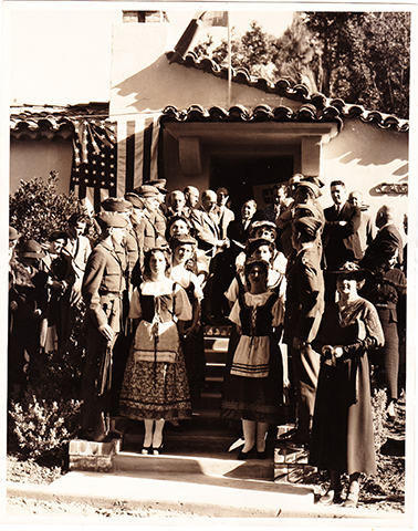 House of Italy historical photo